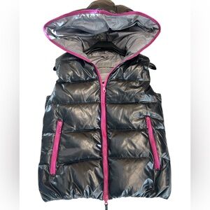 Duvetica size 42 (large) goose down full up zip vest great used condition